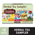 Celestial Seasonings Herbal Tea Sampler Caffeine-Free Herbal Tea Bags 18 Count