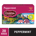 Celestial Seasonings Peppermint Caffeine-Free Herbal Tea Bags 1.7 oz 20 Count