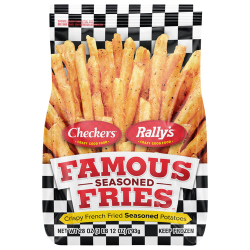 Checkers & Rally's Famous Seasoned Fries Frozen 28 Oz