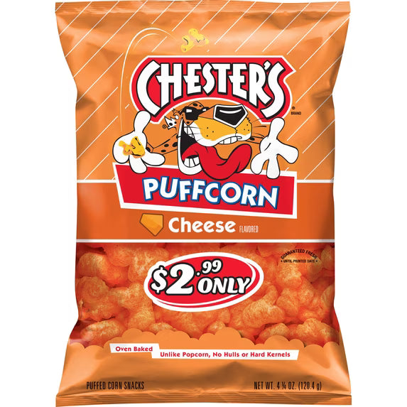 Chester's Cheese Puffcorn, 4.25 oz