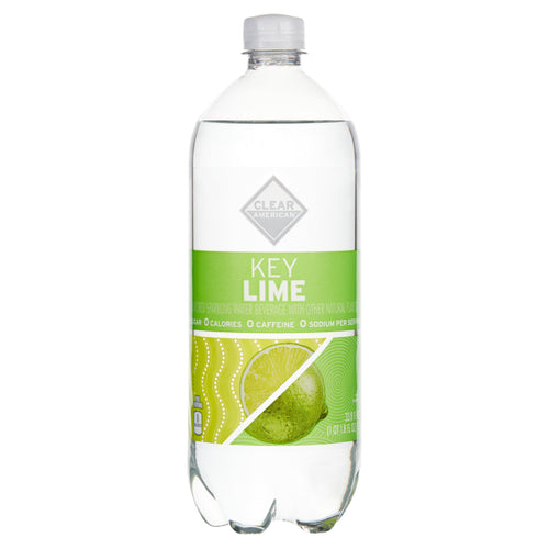 Clear American Key Lime Sparkling Water 33.8 fl oz