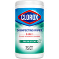 Clorox Disinfecting Wipes Bleach Free Fresh Scent 75 Count