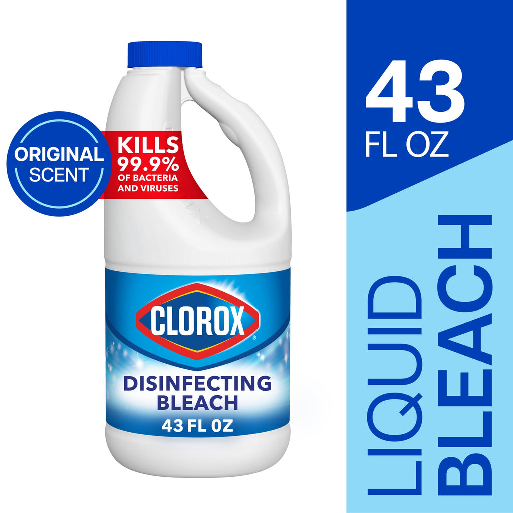 Clorox Disinfecting Liquid Bleach Cleaner Regular 43 fl oz