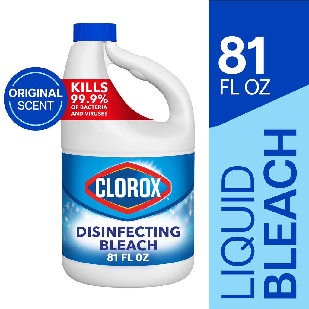 Clorox Disinfecting Liquid Bleach Cleaner Regular Scent 81 fl oz
