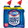Clorox Heavy Duty Toilet Bowl Cleaner Stain Remover Arctic Clean 24 fl oz 2 Pack