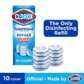 Clorox ToiletWand Disinfecting Refills Scrubbing Pads Fresh Scent 10 Count