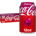 Cherry Soda Pop Cans 12 Fl Oz 12 Pack Coca-Cola