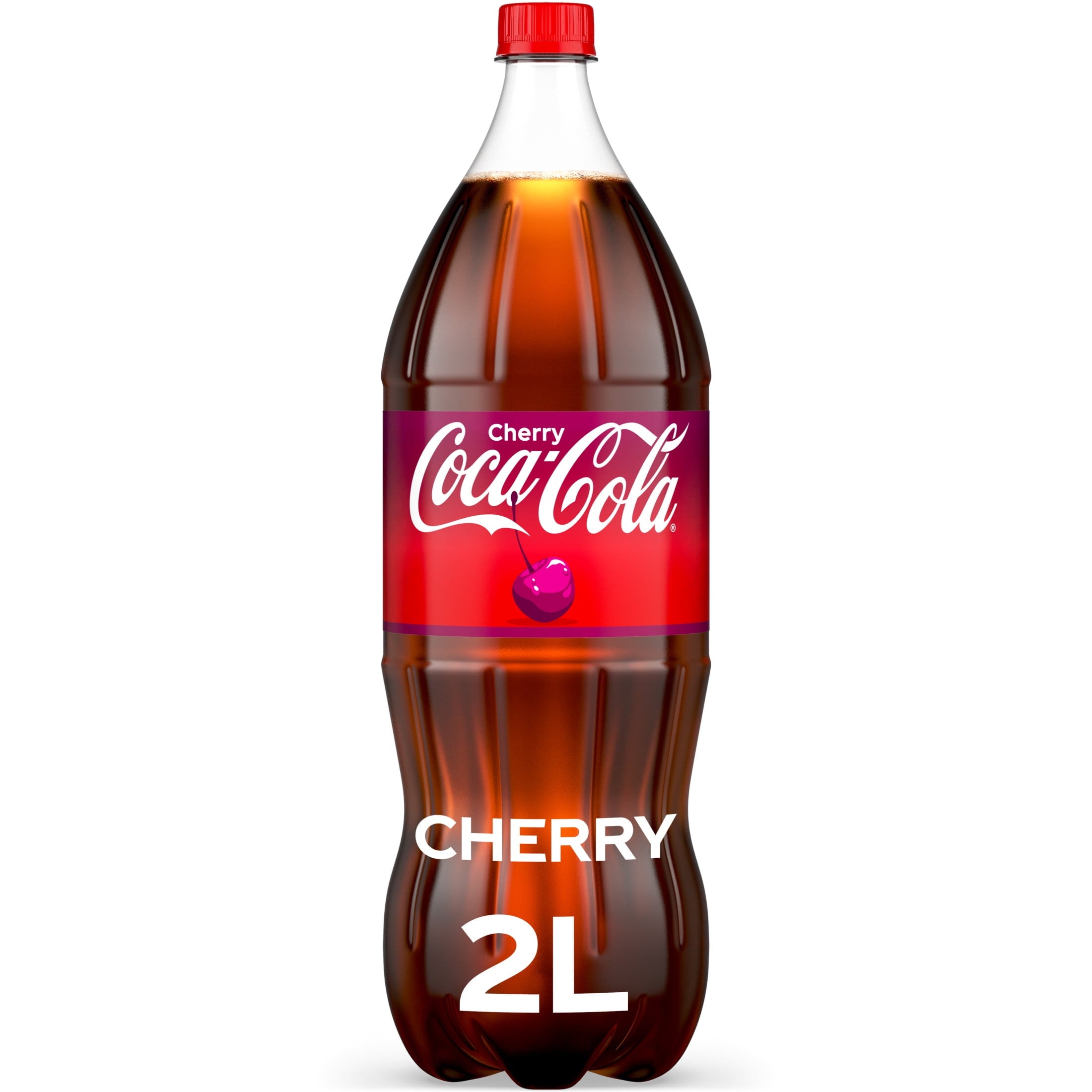 Cherry Soda Pop Bottle 2 Liters Coca-Cola