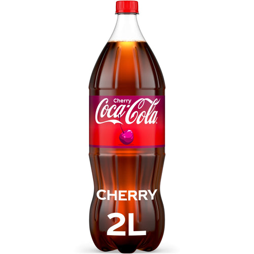 Cherry Soda Pop Bottle 2 Liters Coca-Cola