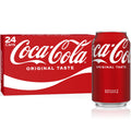 Soda Pop Cans 12 Fl Oz 24 Pack Coca-Cola