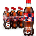 Soda Pop Bottles 16.9 Fl Oz 6 Pack Coca-Cola