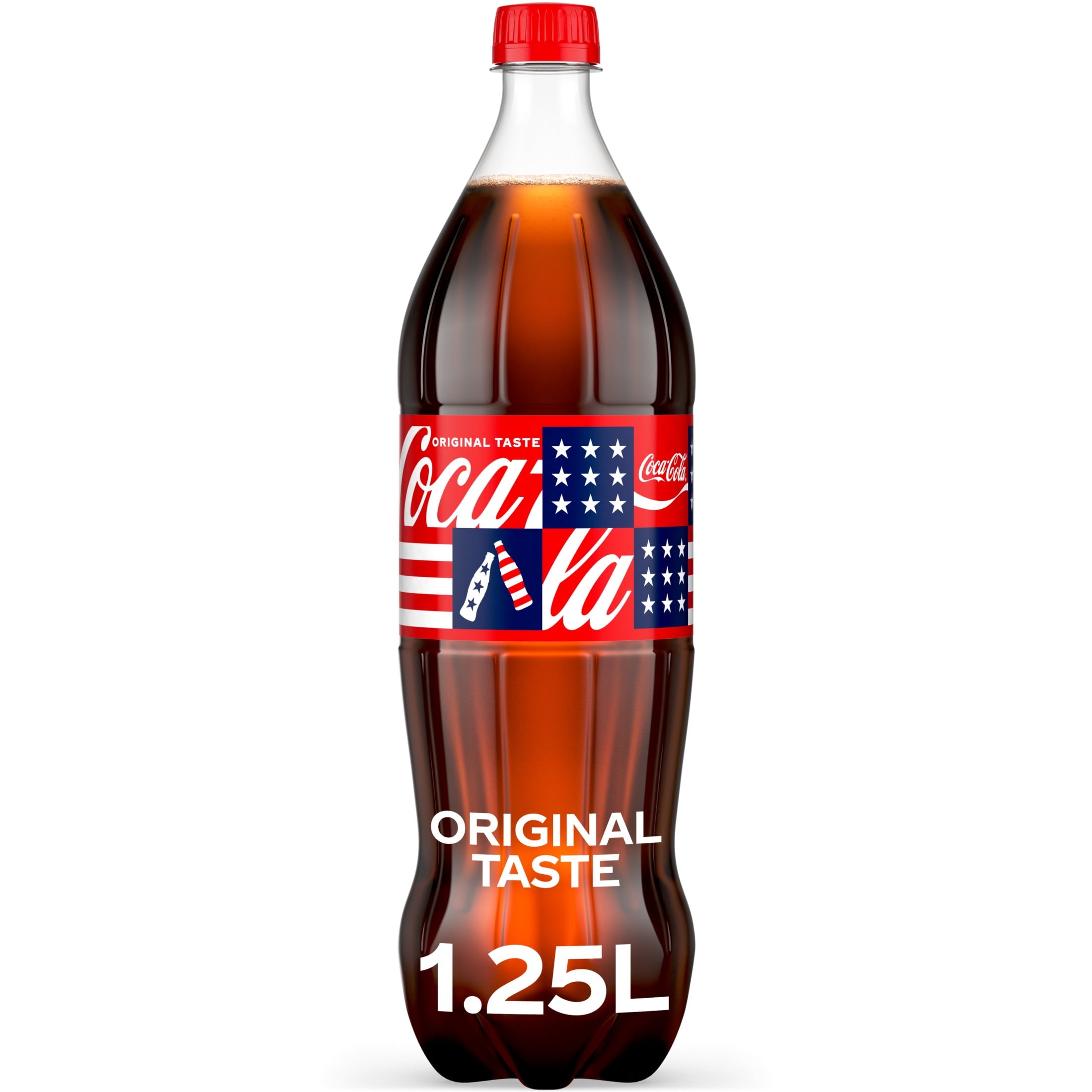 Soda Pop Bottle 1.25 Liters Coca-Cola