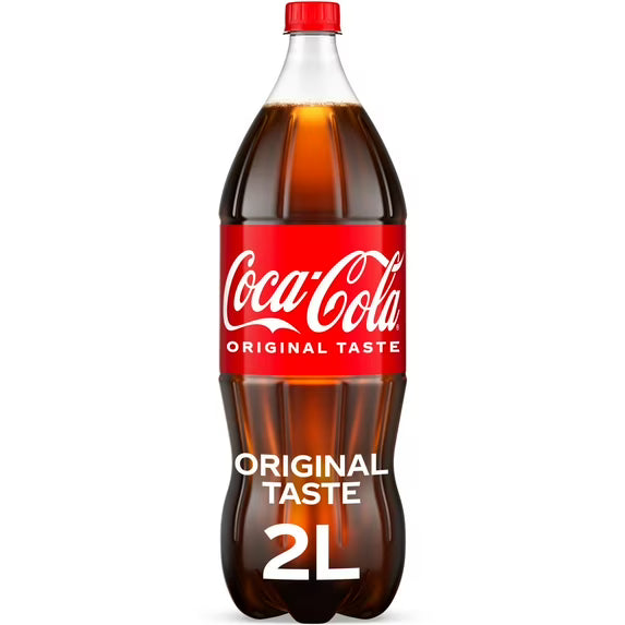 Coca-Cola Soda Pop Bottle, 2 Liters