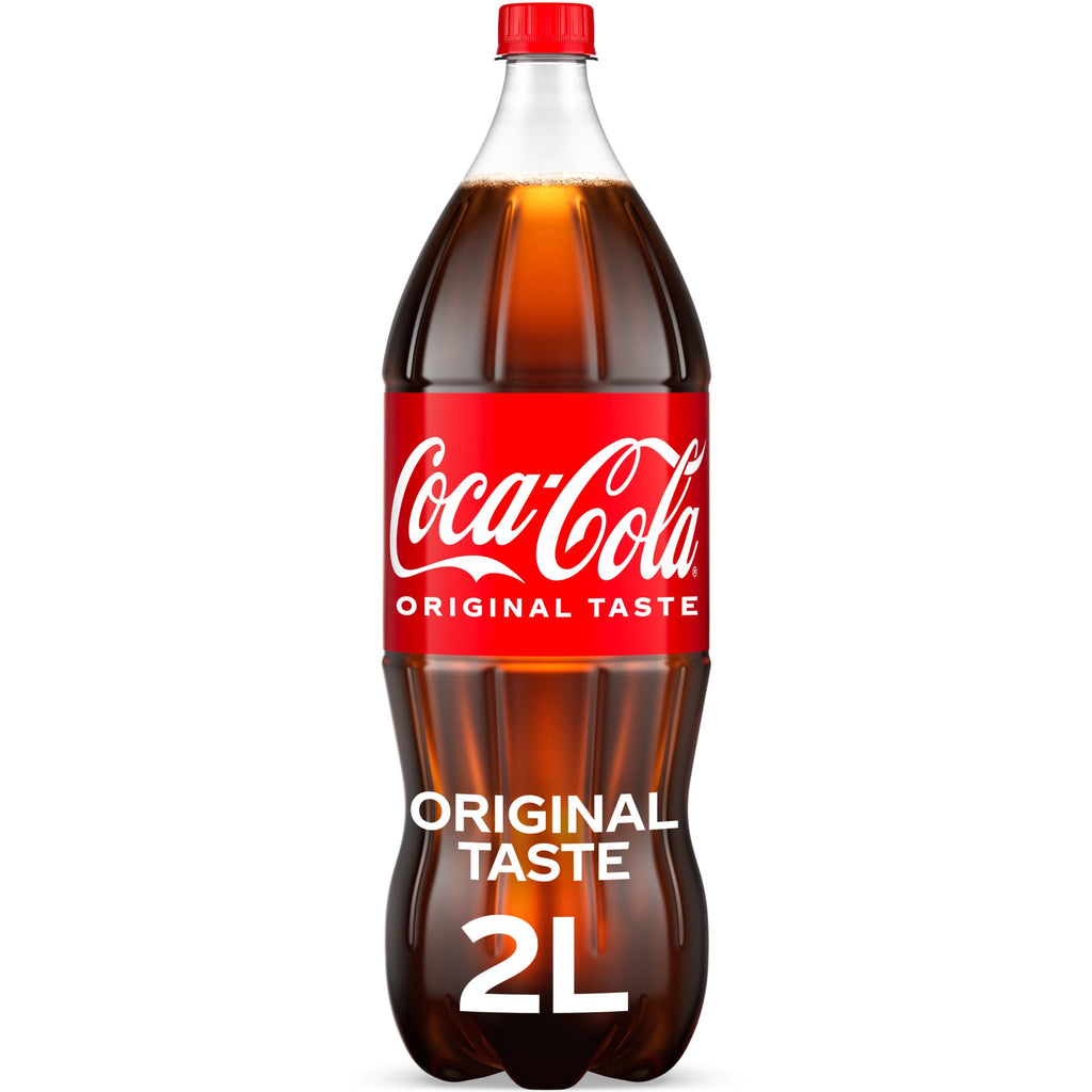 Soda Pop Bottle 2 Liters Coca-Cola