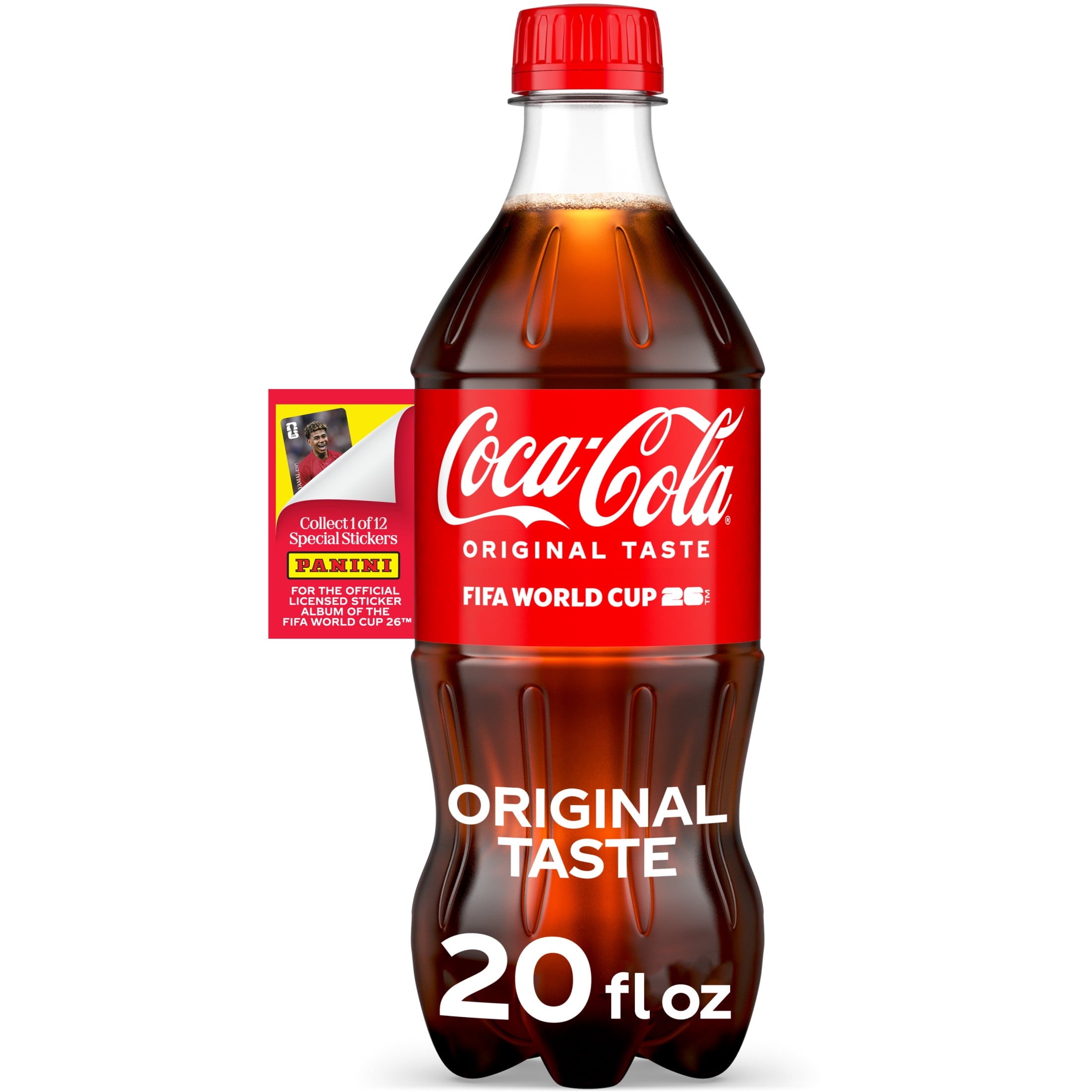 Soda Pop Bottle 20 Fl Oz Coca-Cola