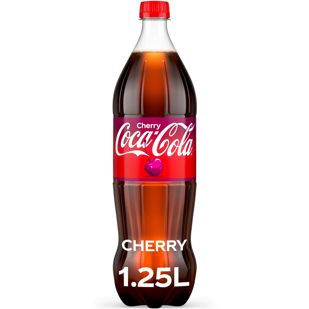 Cherry Soda Pop Bottle 1.25 Liters Coca-Cola