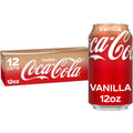 Vanilla Soda Pop Fridge Pack Cans 12 Fl Oz 12 Pack Coca-Cola