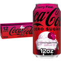 Zero Sugar Cherry Float Soda Pop Fridge Pack Cans 12 Fl Oz 12 Pack Coca-Cola