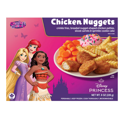 Comfort Cravers Disney Princess Chicken Nuggets Frozen Meal 8 Oz