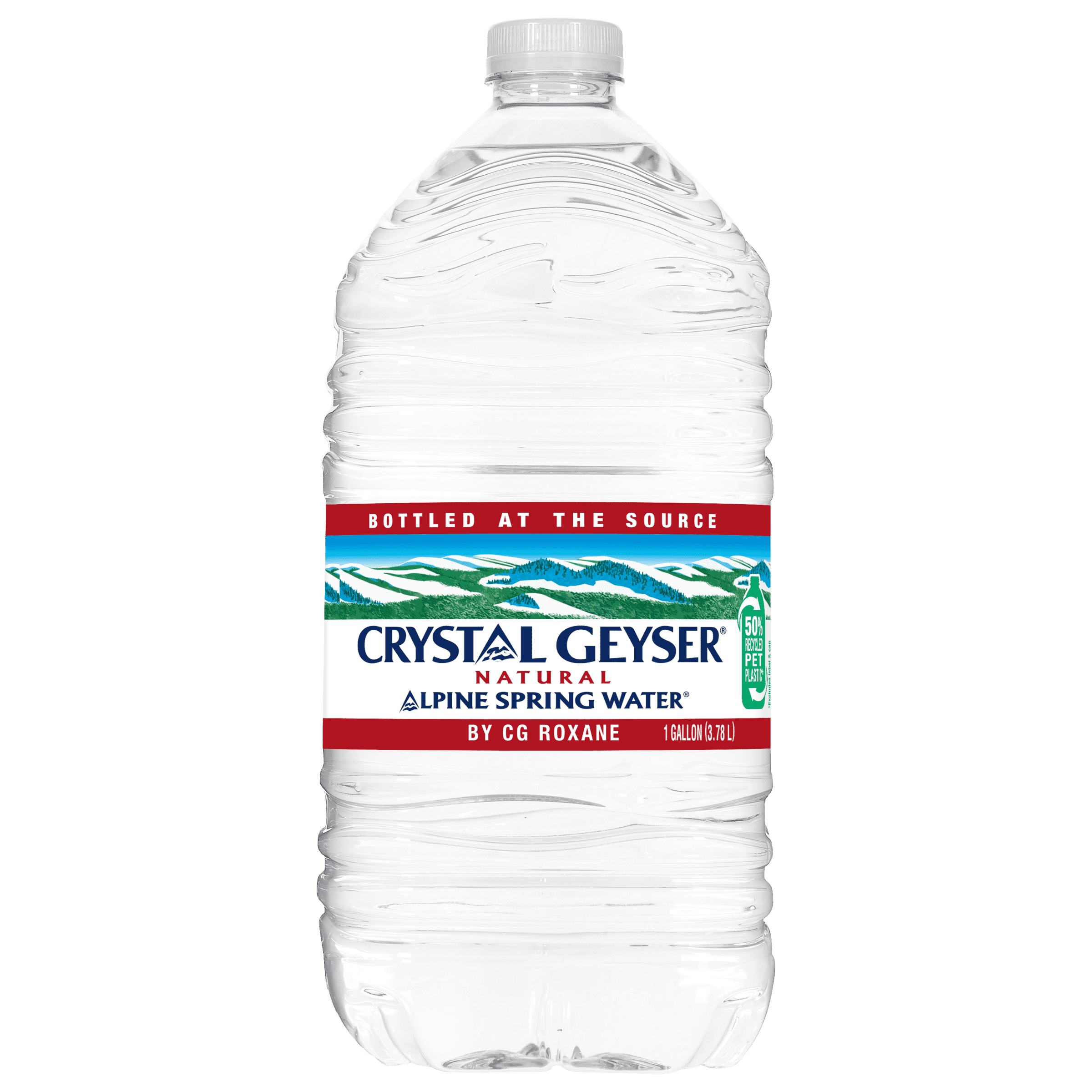 Crystal Geyser Alpine Spring Water 1 gal Plastic Jug