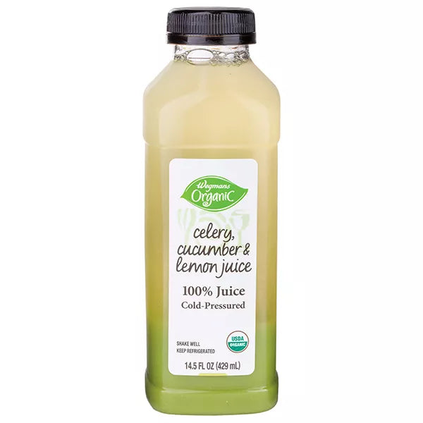 Wegmans Organic Juice, Celery Cucumber Lemon 14.5 fl. oz.