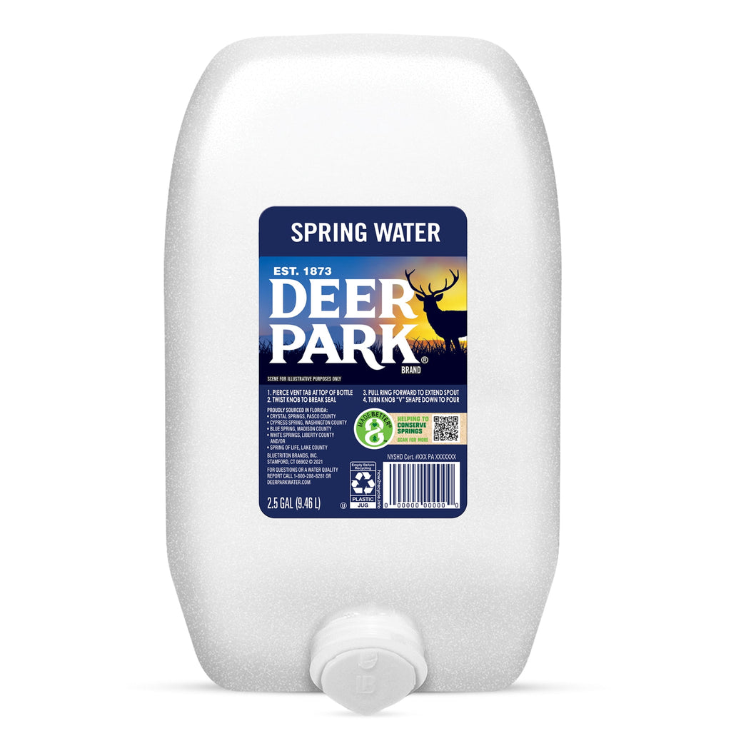 Deer Park Spring Water 2.5 gal Single Plastic Jug