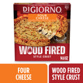 DiGiorno Four Cheese Wood Fired Style Crust Frozen Pizza 14.6 Oz