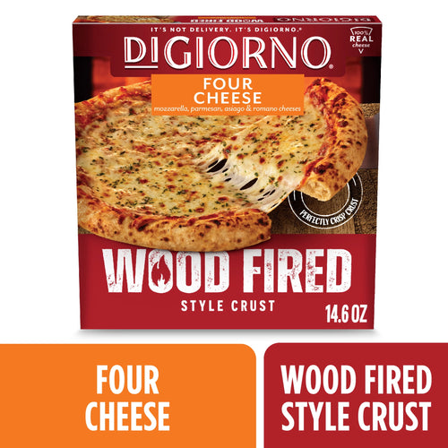 DiGiorno Four Cheese Wood Fired Style Crust Frozen Pizza 14.6 Oz