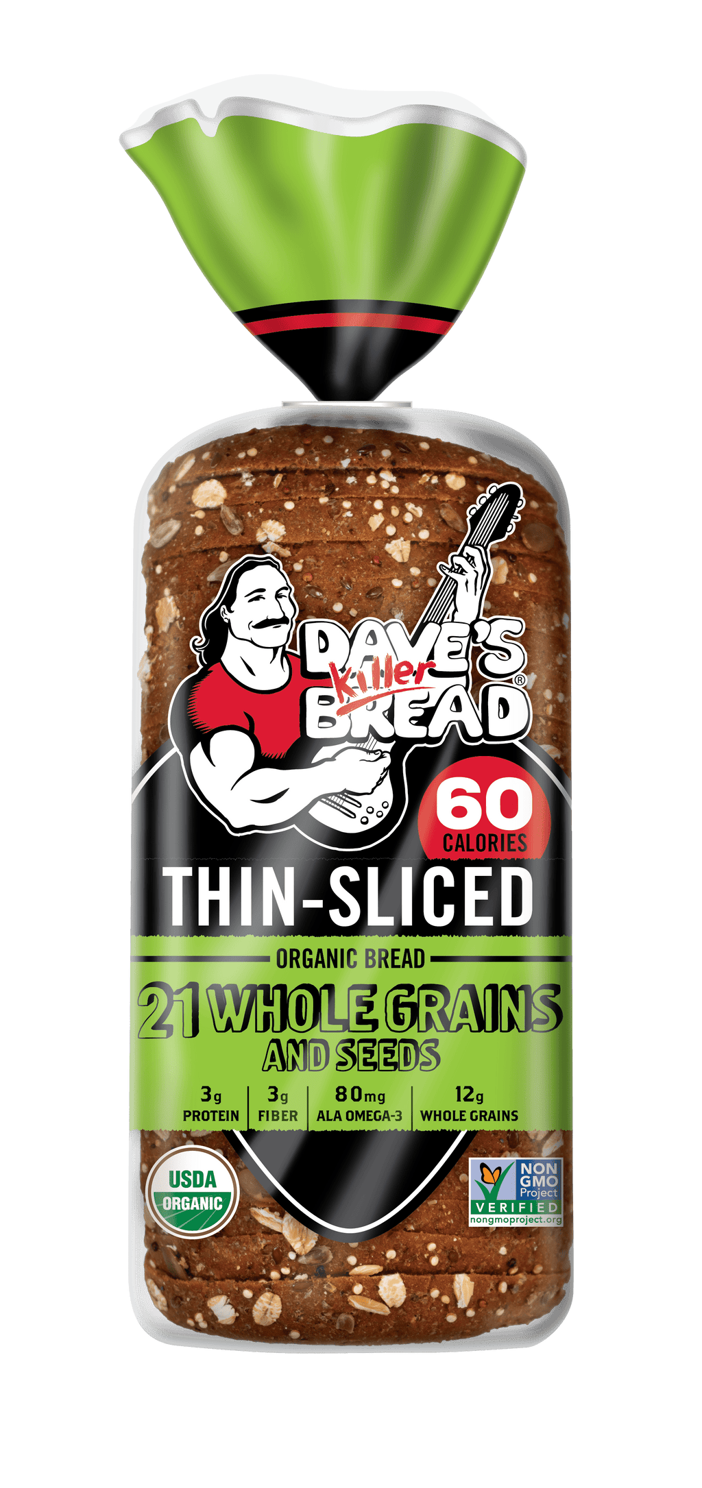 Organic Thin Sliced 21 Whole Grains and Seeds Bread 20.5 Oz