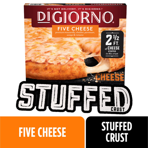 DiGiorno Five Cheese Stuffed Crust Frozen Pizza 22.2 Oz