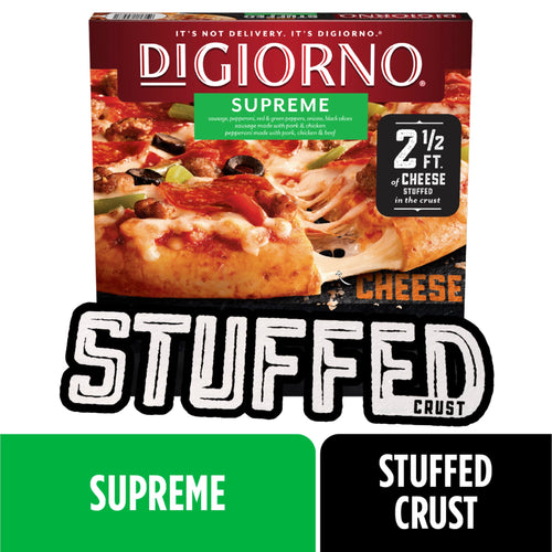 DiGiorno Supreme Stuffed Crust Frozen Pizza 26.4 Oz