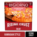 DiGiorno Hawaiian Style Rising Crust Frozen Pizza Canadian Bacon Pineapple 26.5 Oz