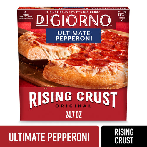 DiGiorno Rising Crust Ultimate Pepperoni Frozen Pizza 24.7 Oz
