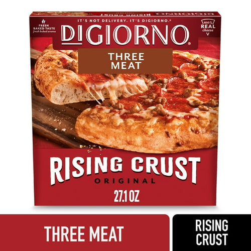 DiGiorno Rising Crust Three Meat Frozen Pizza 27.1 Oz