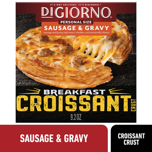 DiGiorno Croissant Crust Sausage & Gravy Frozen Pizza 9.2 Oz