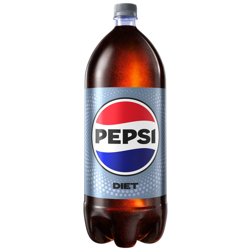 Diet Pepsi Cola Soda Pop 2 Liter Bottle