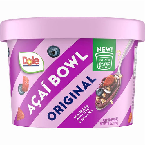 Dole Acai Original Smoothie Bowl Frozen 6 Oz