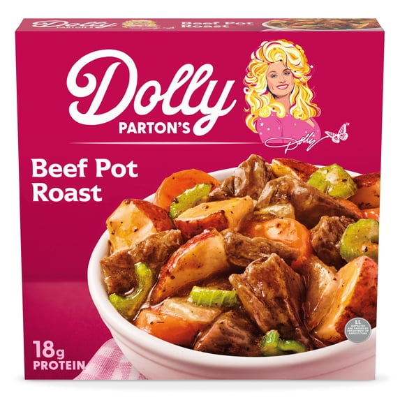 Dolly Parton's Beef Pot Roast With Vegetables in Southern Style Gravy Frozen Meal 11 Oz