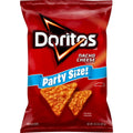 Nacho Cheese Flavored Tortilla Chips Party Size 14.5 Oz 1 Count Doritos