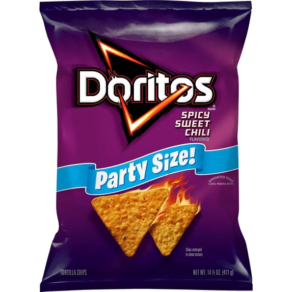 Spicy Sweet Chili Flavored Tortilla Chips 14.5 Oz 1 Count Doritos