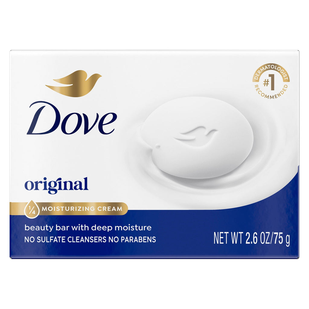 Dove Beauty Bar Soap Original Moisturizing Cleanser 2.6 oz