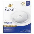 Dove Beauty Bar Soap Original Moisturizing Cleanser 3.75 oz 12 Bars