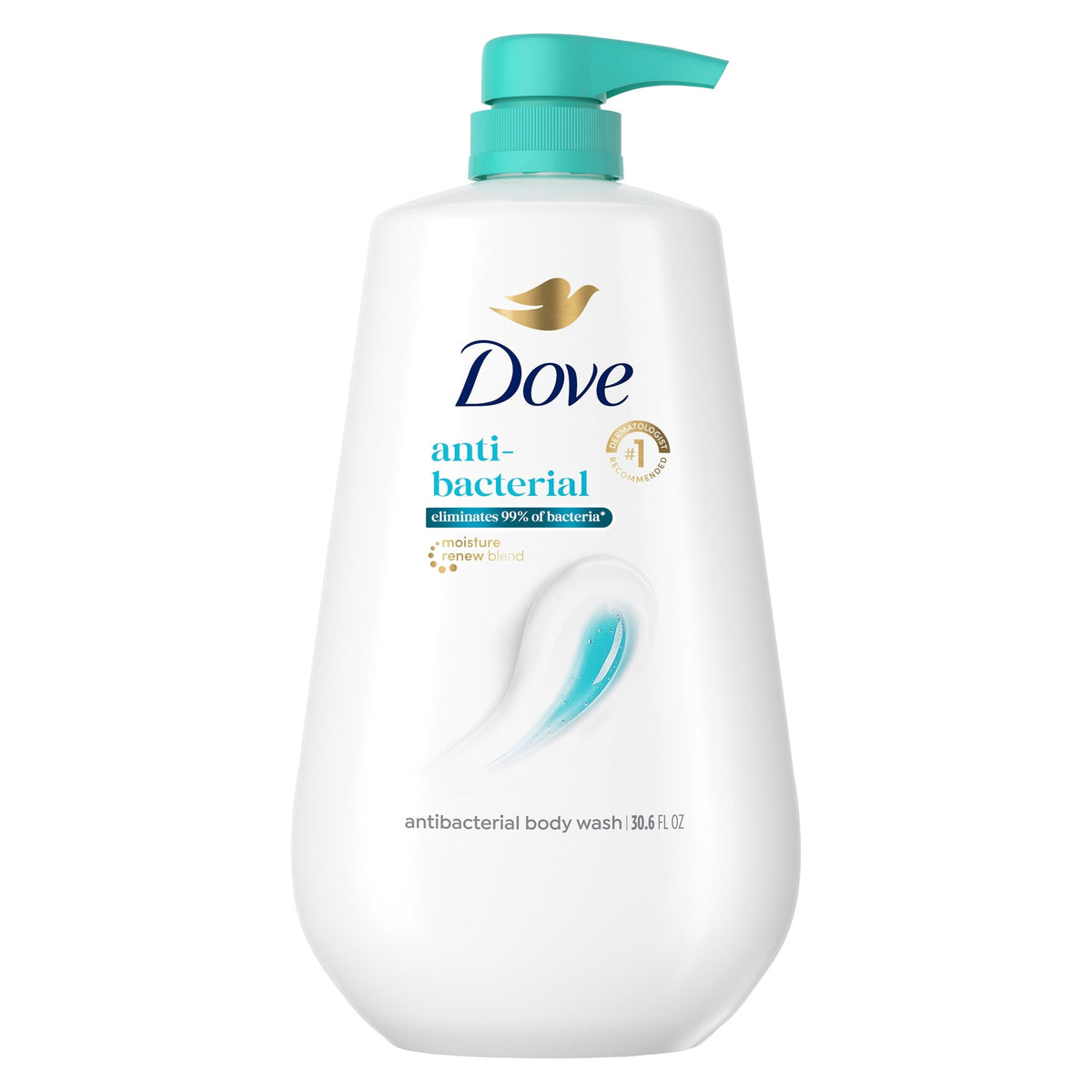 Dove Care & Protect Antibacterial Body Wash Moisturizing Cleanser 30.6 fl oz