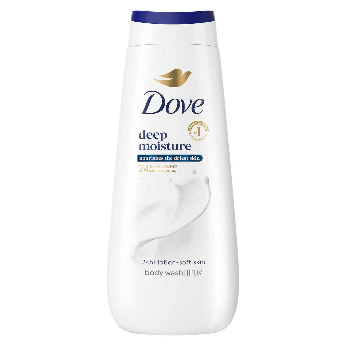 Dove Deep Moisture Body Wash Nourishing Cleanser for Dry Skin 11 fl oz