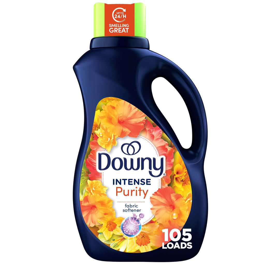 Downy Intense Liquid Fabric Softener Purity Scent 77 fl oz 105 Loads