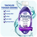 Downy Rinse Out Odor Laundry Rinse Fresh Lavender Scent 48 fl oz 70 Loads