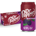 Dr Pepper Blackberry Soda Pop Cans 12 Fl Oz 12 Pack
