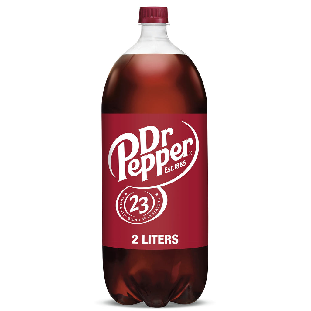 Dr Pepper Soda Pop Bottle 2 Liters