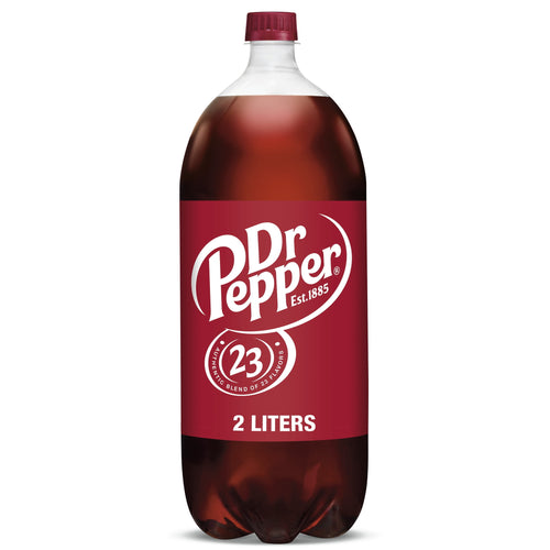 Dr Pepper Soda Pop Bottle 2 Liters