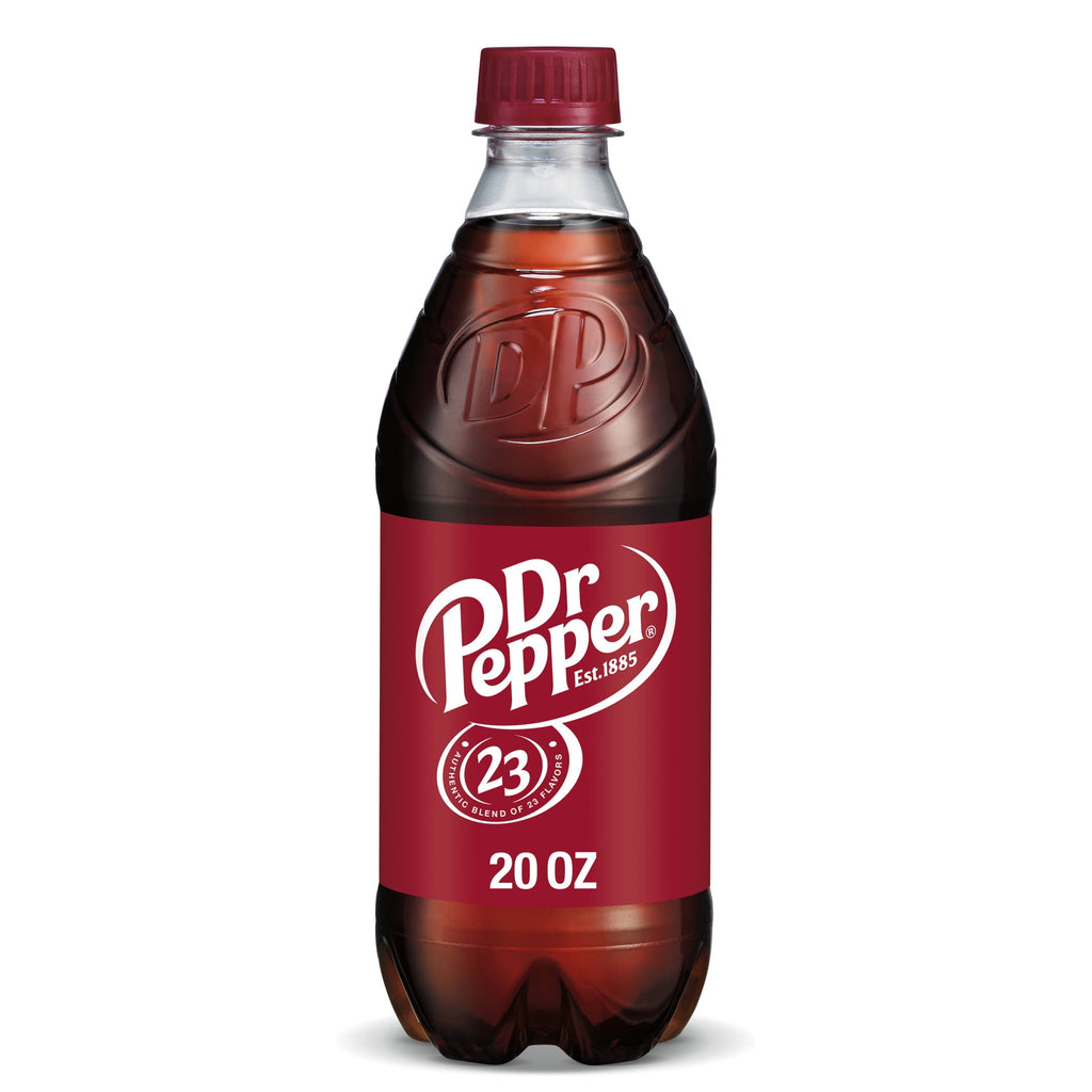 Dr Pepper Soda Pop Bottle 20 Fl Oz